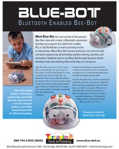 Blue-Bot Product Sheet - front