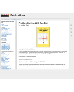 Problem-Solving with Bees and Blues - License Renewal