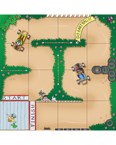 Go Cart Rally Mat