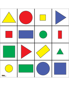 Shapes, Colors, and Size Mat