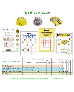 Robot Curriculum