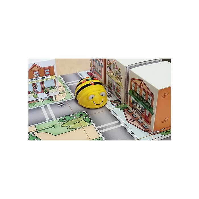3D Community Construction Kit for 3 Years and Above Children Bee-Bot & Blue-Bot Community Mat Learn Coding & Geographical Skills Experiential Learning for Kids Perfect Teaching Tool